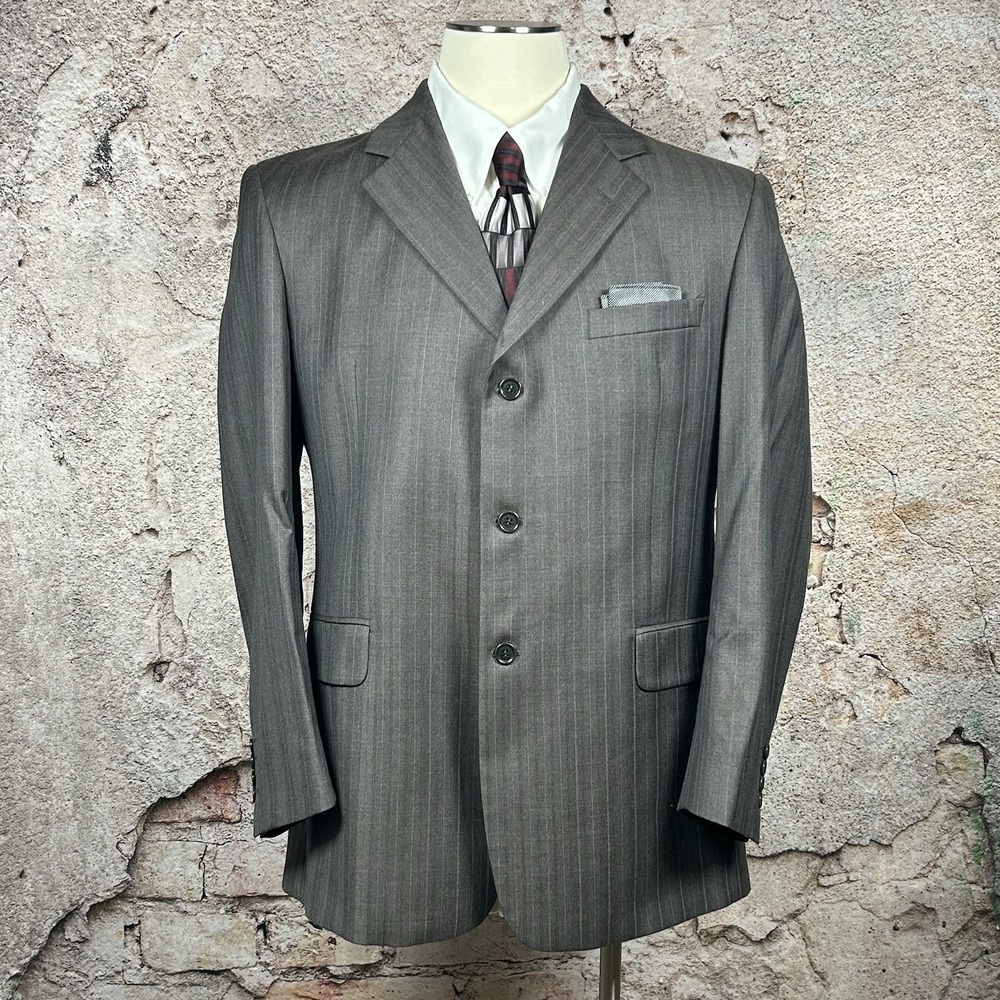 Coppley Bespoke 43R Ermenegildo Zegna Trofeo Wool Blazer Sport Coat Suit‎ Jacket